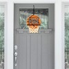 Big Dot of Happiness Nothin' But Net - Basketball - Hanging Porch Baby Shower or Birthday Party Outdoor Decorations - Front Door Decor - 1 Piece Sign - 2 of 4