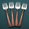 Inox Artisans Copper Ridge Sardine Table Forks 4 Pc. Set - 4 of 4