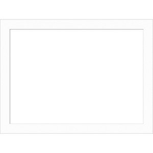 Amanti Art Basic Black Narrow Framed Dry Erase Magnetic Board - 1 of 4