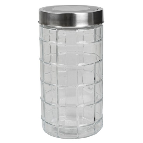 Glass Jars with Stainless Steel Lids 29.75-fl.oz.