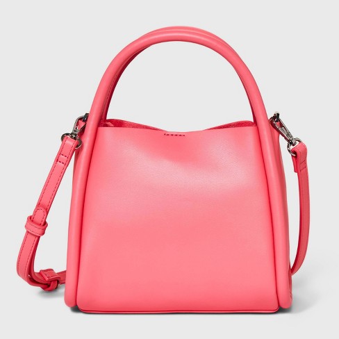 Mini Bumper Tote Crossbody Bag - A New Day™ Pink : Target