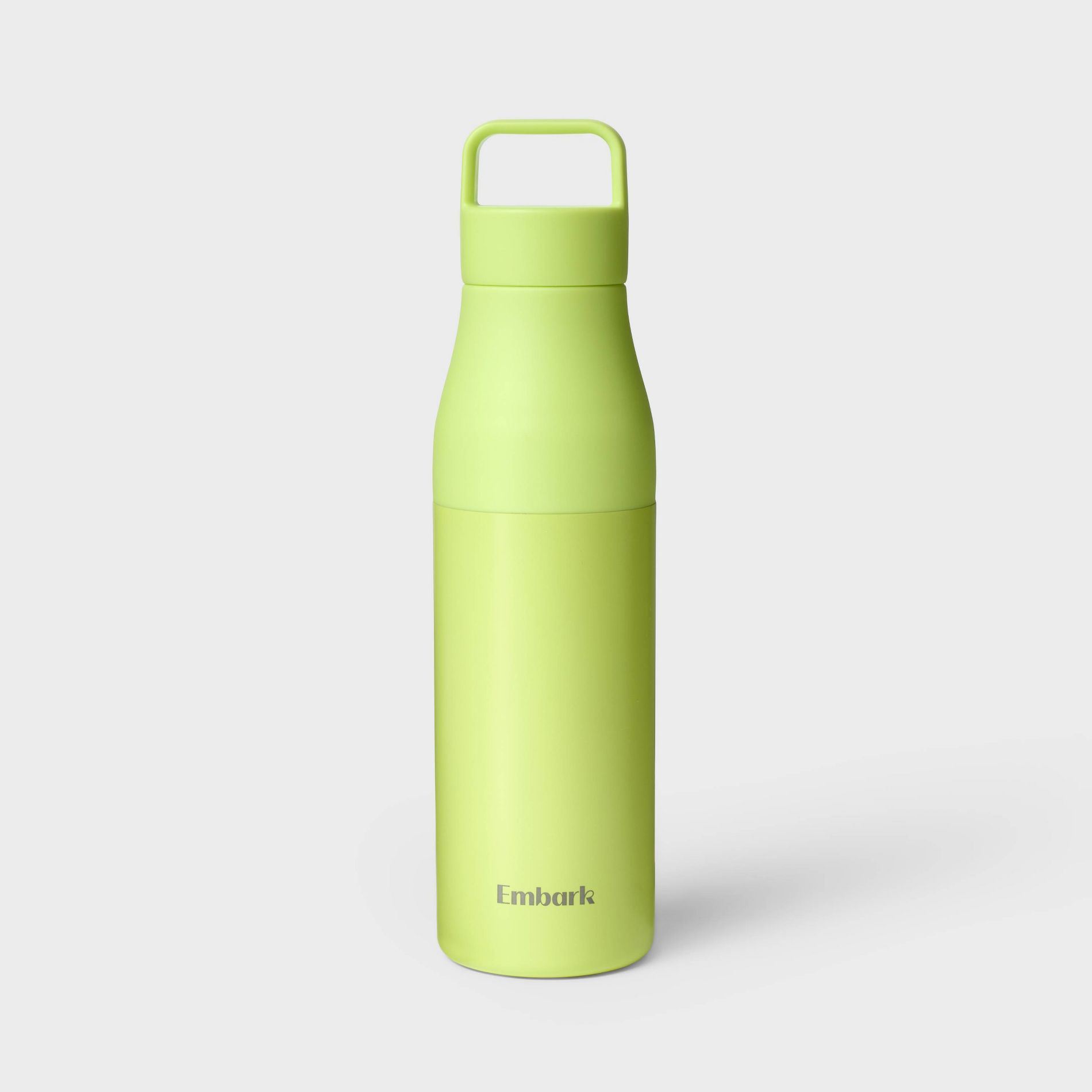 24oz Water Bottle - Citron - Embark™: Stainless Steel, Portable Drinkware