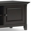 72" Solid Wood Low TV Media Stand with Handcrafted Finish, Cord Management, and Anti-Tip Kit Included for Living Room and Bedroom - 4 of 4