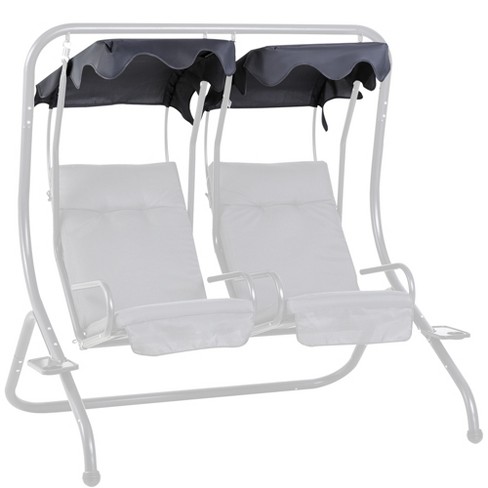 Outsunny 2 seater Swing Canopy Replacement With Tubular Framework