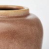 Modern Brown Ceramic Vase - Threshold™ designed with Studio McGee - image 3 of 4