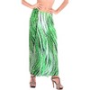LA LEELA Women's Summer Sarongs Coverups Vacation Wraps Beachwear Beach Swim Cover Ups Women Sarong for Swimwear for Women One Size Green,Tie Dye - 3 of 4