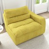 CAVINAS Modern Comfy Foam Bean Bag Chair with Backrest,Single Corner Bean Bag Couch,Accent Chairs for Living Room - 2 of 4