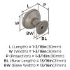 Amerock Westerly Cabinet Knob - Round - 4 of 4