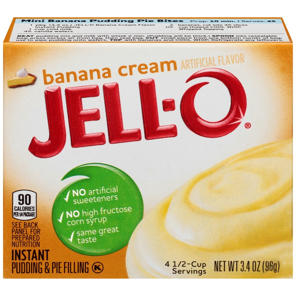 UPC 043000204429 product image for Jell-O Instant Banana Cream Pudding & Pie Filling - 3.4oz | upcitemdb.com