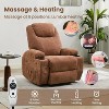 Recliner Chair, 360 Swivel Rocker Recliner Chair for Adults, for Living Room, Bedroom, Home - 2 of 4