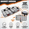 Mockins 70"x30"x6 Hitch Cargo Carrier with Rear Lights and 40 Cu.Ft. Red Cargo Bag - 3 of 4