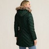 Lands' End Women's Insulated Cozy Fleece Lined Primaloft Coat - 2 of 4