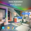 Yescom 6.6 Ft WIFI Smart LED Strip Light Kit APP Control  5050 RGB Color Changing LED Lights for Bedroom Kitchen Cabinet TV Party - 3 of 4