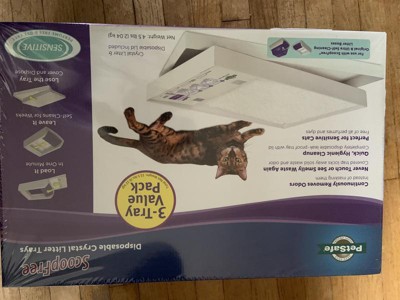 Scoopfree Disposable Crystal Cat Litter Tray, Refill