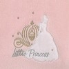 NoJo Disney Princess Enchanting Dreams Pink Cinderella Applique and Embroidered Super Soft Baby Blanket with a Silver Sparkle Organza Trim - 3 of 4