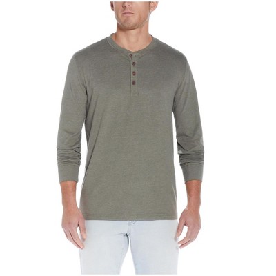 Weatherproof Mens Solid Henley Shirt