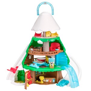 Timber Tots: Alpine Ski Resort - 11pc Playset, Panda Figure, Ski Lift & Slope - 1 of 4