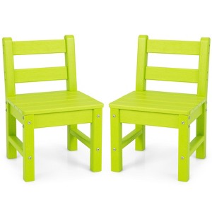 Infans 2 PCS Kids Chairs Indoor Outdoor Heavy-Duty All-Weather Children Learning Chair - 1 of 4