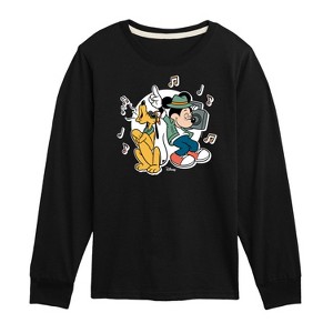 Boys' - Disney - Mickey & Friends Long Sleeve Graphic T-Shirt - 1 of 4