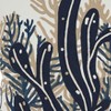 Saro Lifestyle Coastal Sea Coral Pillow Cover, 18"x18", Multicolored - 3 of 4