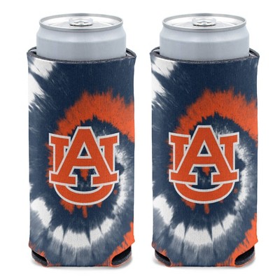 NCAA Auburn Tigers Tie-Dye Slim Can Cooler