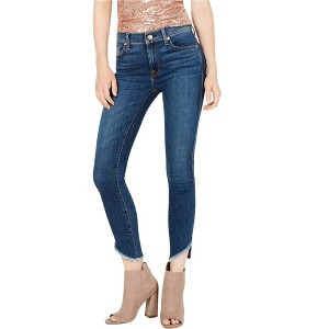 7 For All ManKind Womens Asymmetrical Skinny Fit Jeans - 1 of 1