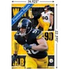 Trends International NFL Pittsburgh Steelers - T.J. Watt 24 Unframed Wall Poster Prints - 3 of 4