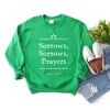 Simply Sage Market Women's Graphic Sweatshirt Sorrows Sorrows Prayer - 3 of 3