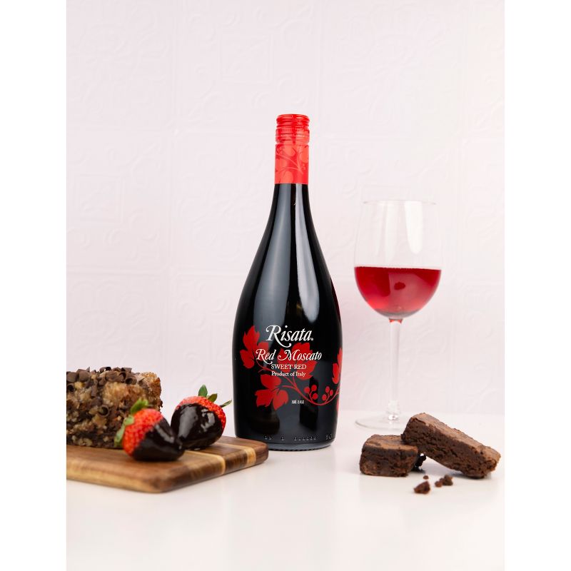 Risata Red Moscato Sweet Red Wine - 750ml Bottle, 2 of 4