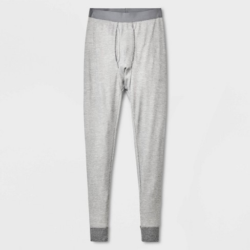 Men's Slim Fit Heavyweight Thermal Pants - All in Motion Gray M