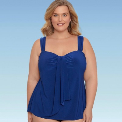 women's plus size swimsuit tops