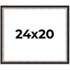 PosterPalooza | Simple Silver Picture Frame - UV Acrylic, Backing Board, Hanging Hardware Included - 2 of 4