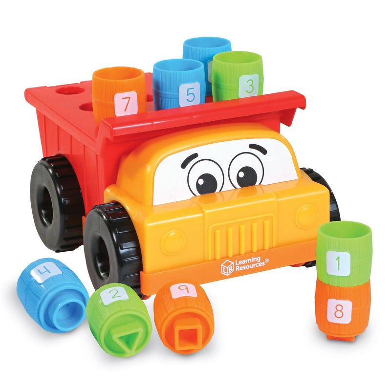 Learning Resources Tony the Peg Stacker Dump Truck, 3 of 5