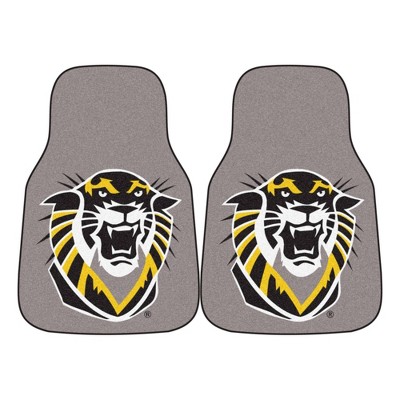 NCAA Fort Hays State University Carpet Car Mat Set - 2pc