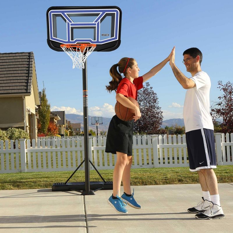 Lifetime Stream Line 44" Portable Basketball Hoop, 6 of 7