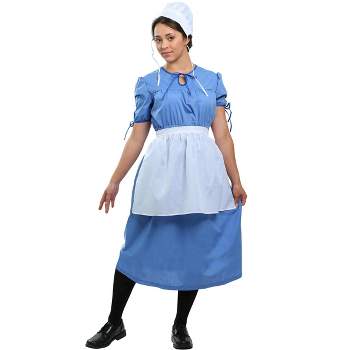  Pioneer Woman Costume Prairie Pioneer Dress Plus Size