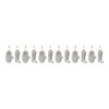 Glass Mitten and Stocking Ornament (Set of 12) - 2 of 3