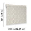 Veer Decor Striped Hexagonal Mosaic Peel and Stick Wallpaper - 2 of 4