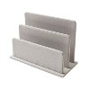 Martha Stewart 2-Compartment Linen File Sorter Gray (MS103B) - 2 of 2