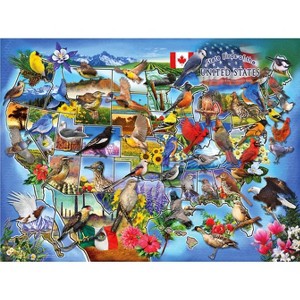 Sunsout State Birds of the U.S. 1000 pc   Jigsaw Puzzle 58649 - 1 of 4