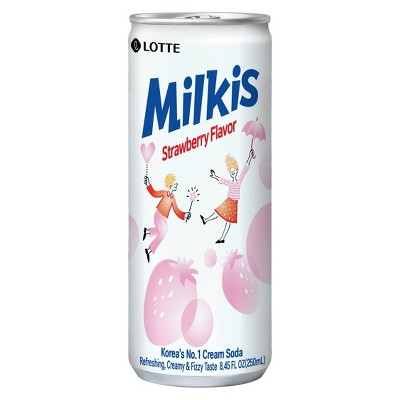 Milkis Strawberry Can - 8.45 fl oz