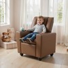 Safstar Kids Recliner w/Cup Holder Adjustable Backrest & Footrest for Boys & Girls - 4 of 4