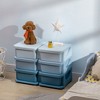Whisen 3 Tier Kids Storage Unit, 9 Drawer Chest Toy Organizer Plastic Bins, Perfect Gift for Boys Girls Toddlers - 2 of 4