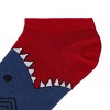 Shark Bite Ankle Socks (Women's Sizes, Adult Medium) from the Sock Panda - 3 of 3