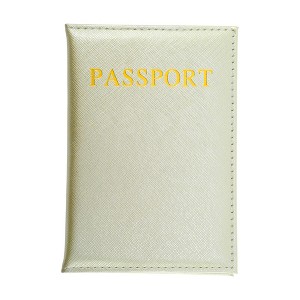Unique Bargains Letter Design Passport Holder 1 Pc - 1 of 4