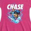 Girls' - Paw Patrol - Chase Lightning Fit & Flair Cap Sleeve Dress - 2 of 3
