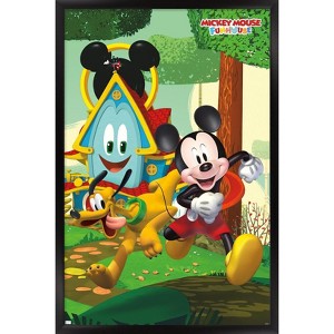Trends International Disney Mickey Mouse Funhouse - Teaser Framed Wall Poster Prints - 1 of 4