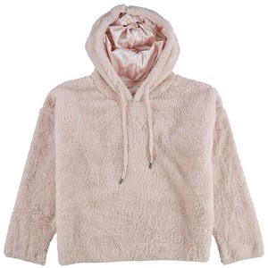 P.J. Salvage Womens Faux Shearling Pajama Hoodie - 1 of 2