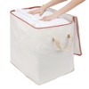 REGALWOVEN Clothing Bedroom Closet Storage Bags with Handles 2 Pcs - 4 of 4