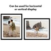 Americanflat 26x32 Picture Frame  - Use as 22x28 Frame with Mat or Display 26x32 Photo Without Mat - Epic Collection - Black - 4 of 4